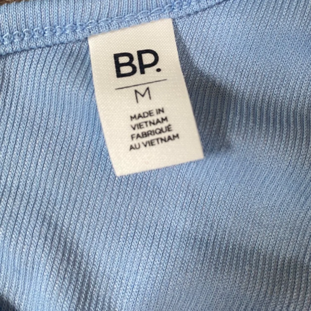 B.P. Blue Ribbed Tank - Picture 4 of 4